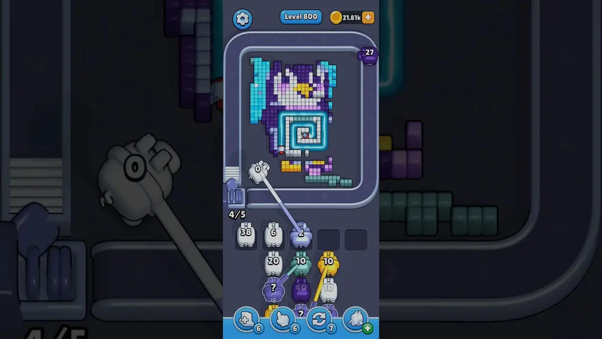 Pixel Flow Level 800 board preview