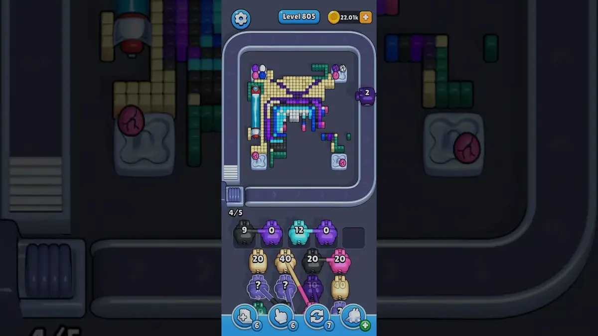 Pixel Flow Level 805 board preview