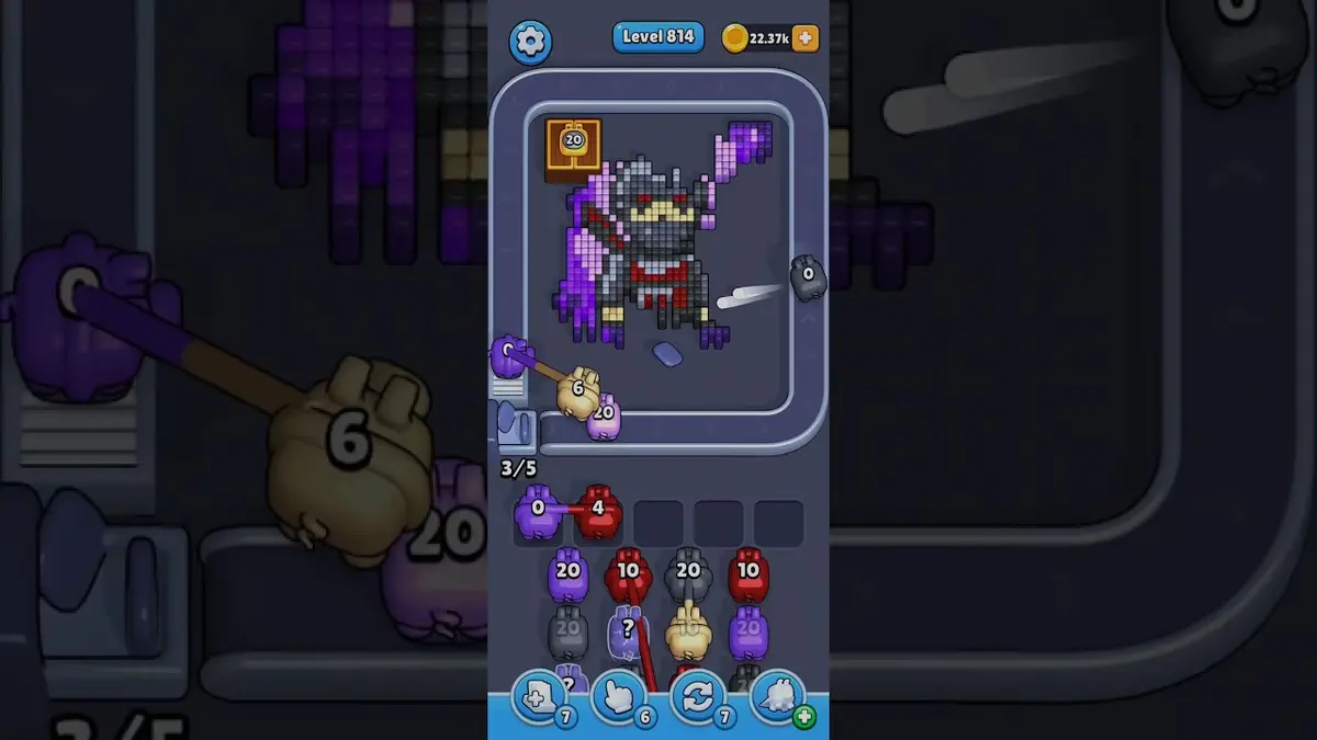 Pixel Flow Level 814 board preview