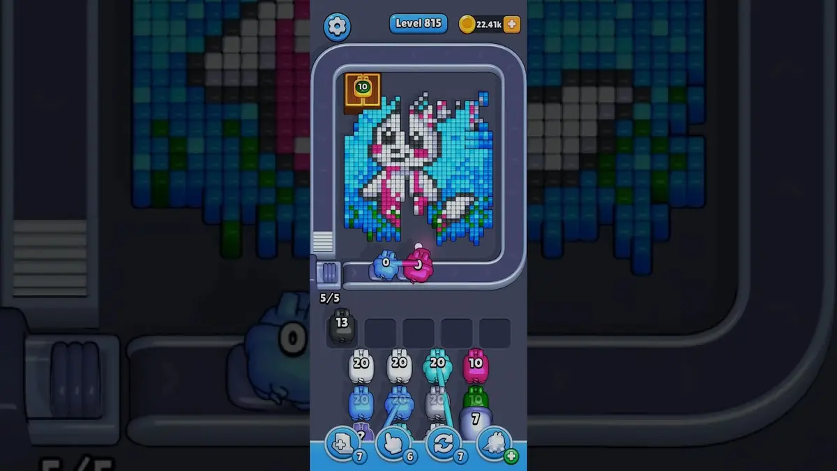 Pixel Flow Level 815 board preview