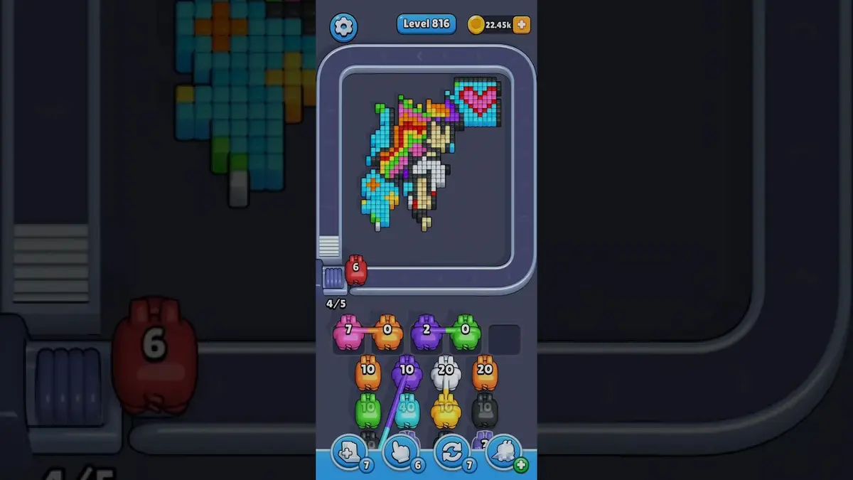 Pixel Flow Level 816 board preview