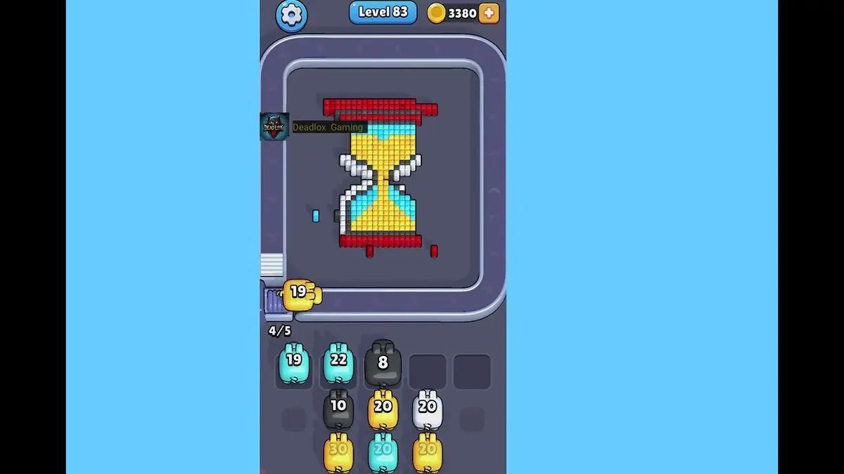 Pixel Flow Level 83 board preview