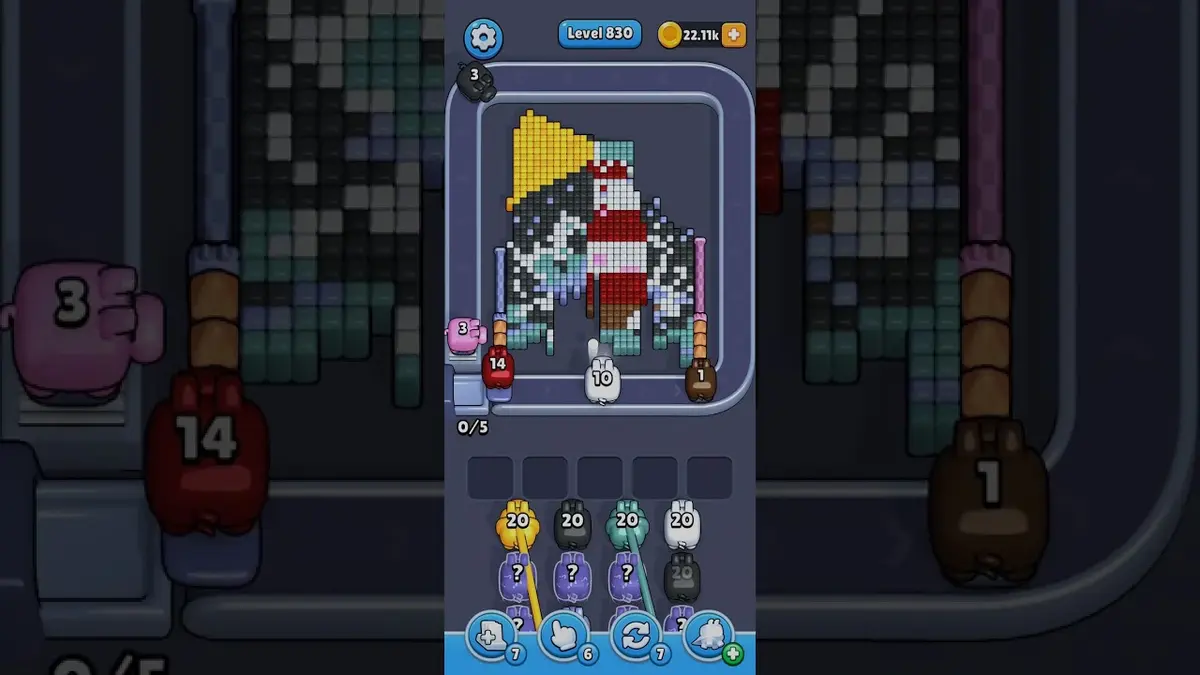 Pixel Flow Level 830 board preview