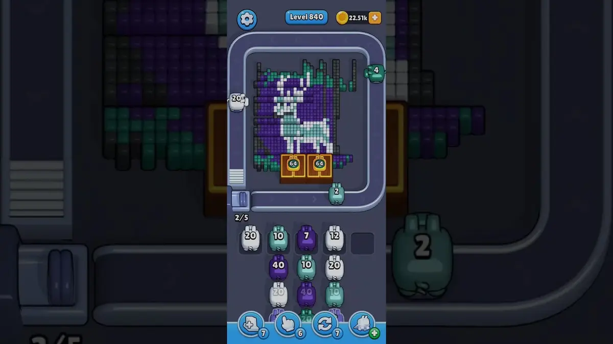 Pixel Flow Level 840 board preview