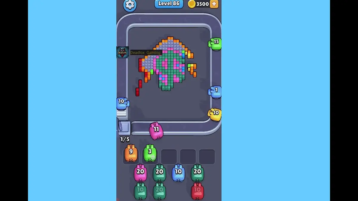 Pixel Flow Level 86 board preview