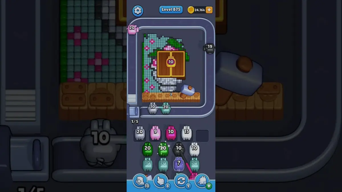 Pixel Flow Level 875 preview