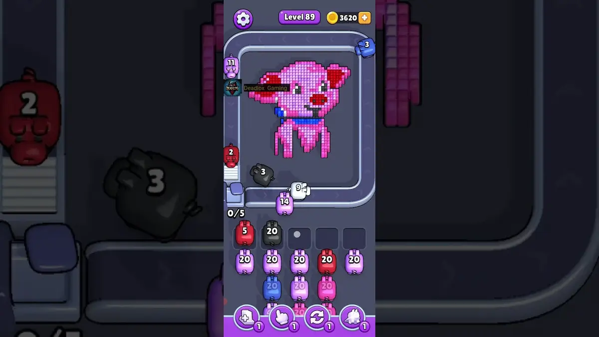 Pixel Flow Level 89 board preview
