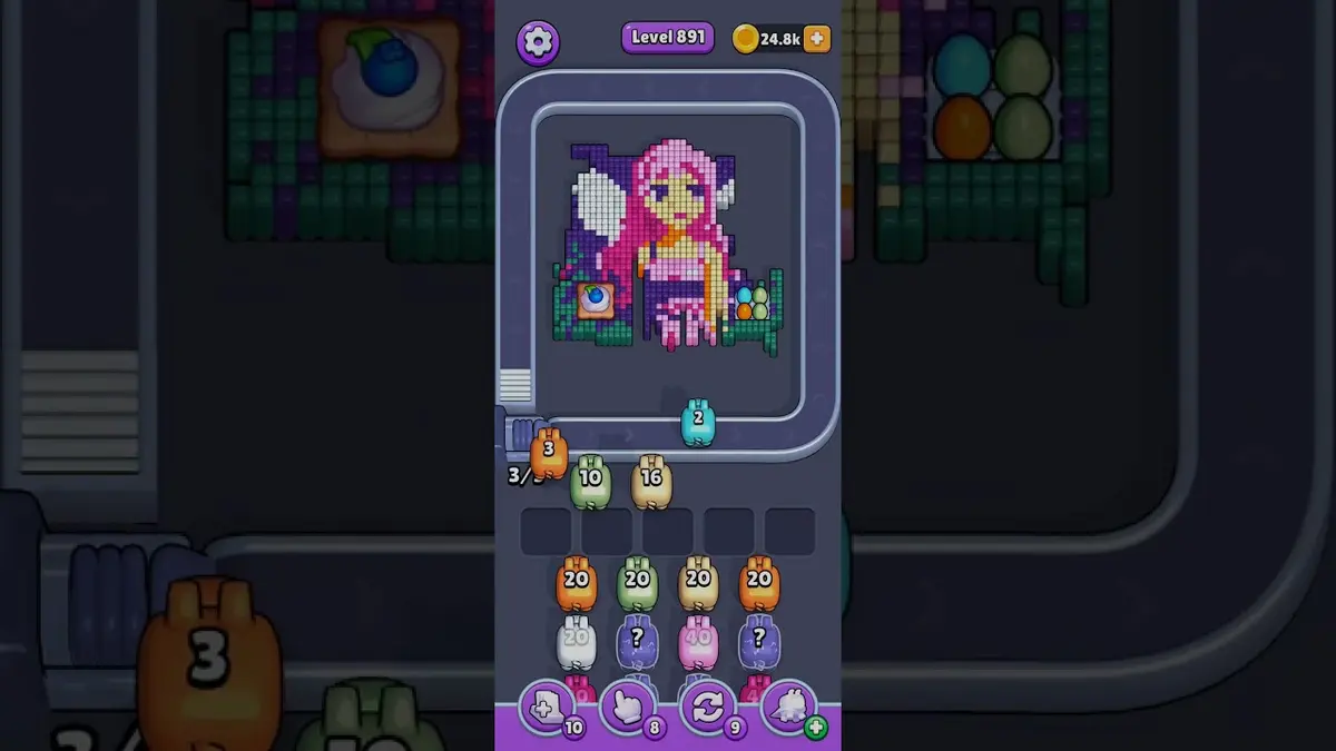 Pixel Flow Level 891 preview