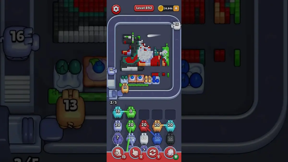 Pixel Flow Level 892 board preview