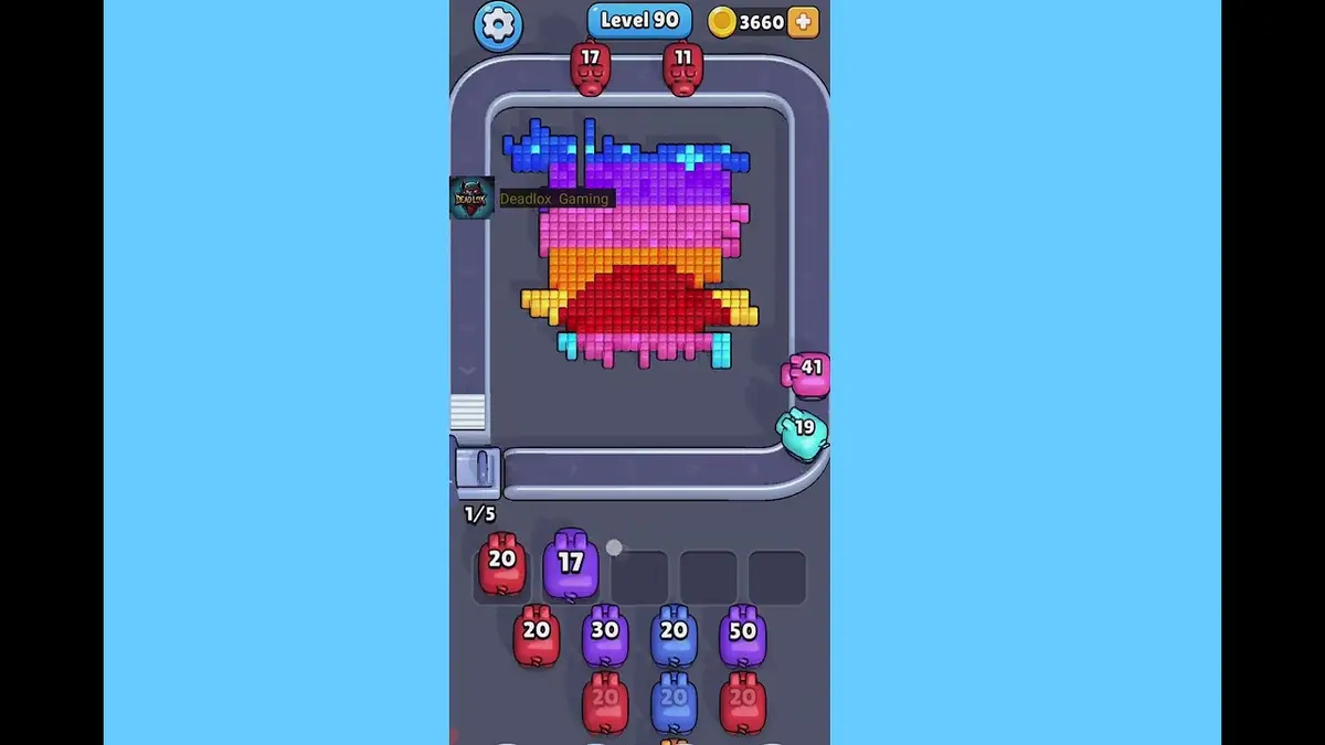 Pixel Flow Level 90 board preview