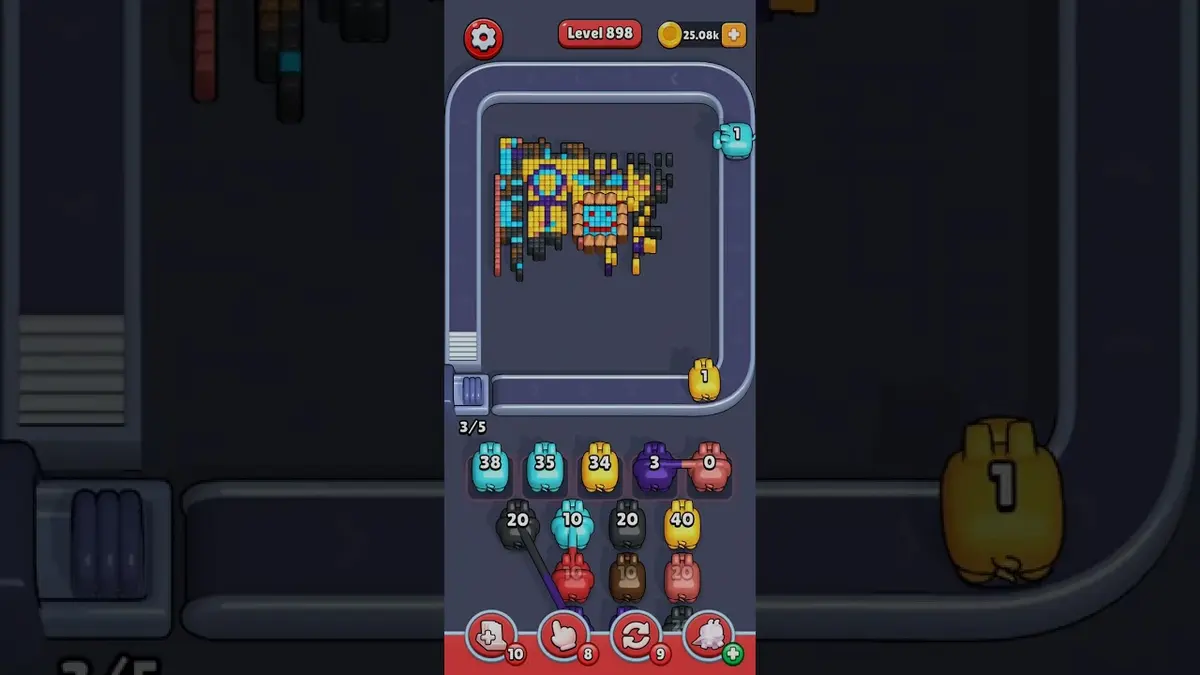 Pixel Flow Level 907 board preview