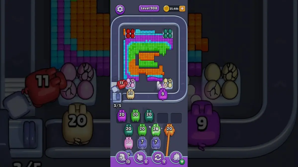 Pixel Flow Level 909 board preview