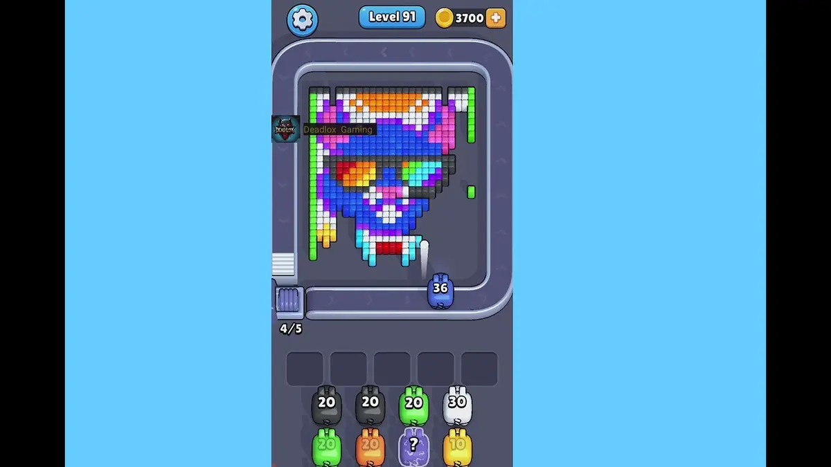Pixel Flow Level 91 board preview