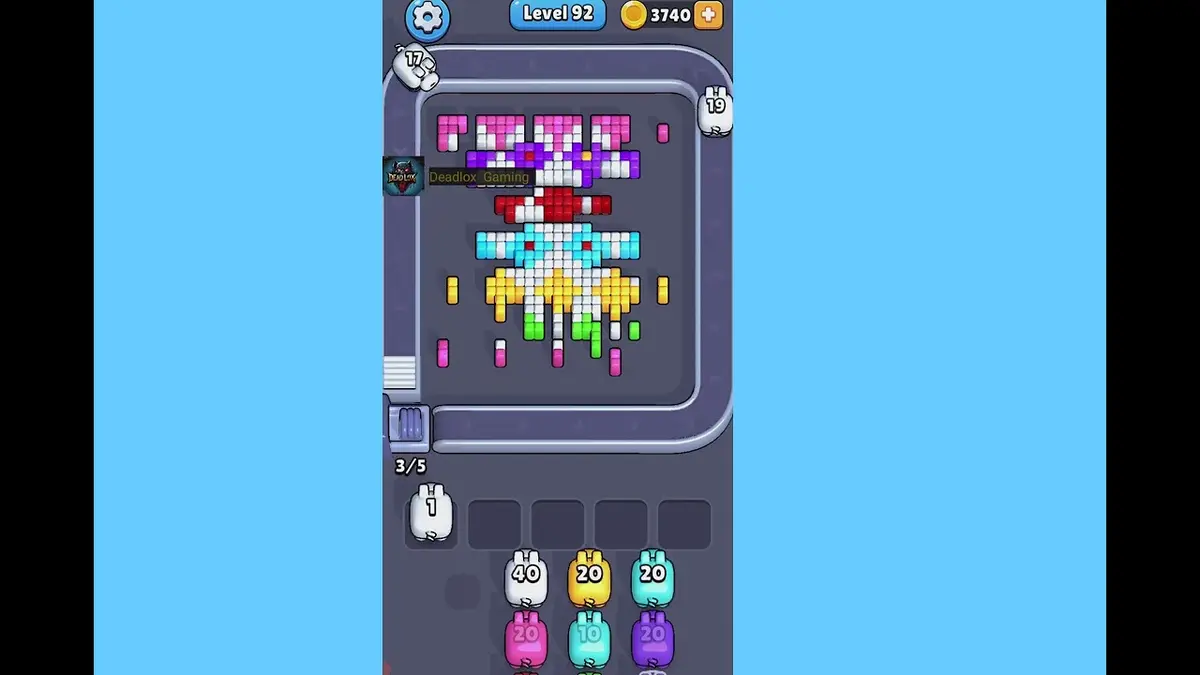 Pixel Flow Level 92 board preview