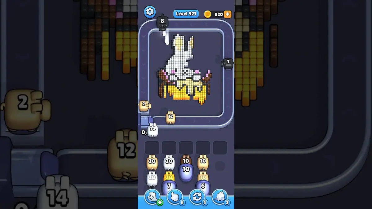 Pixel Flow Level 921 board preview
