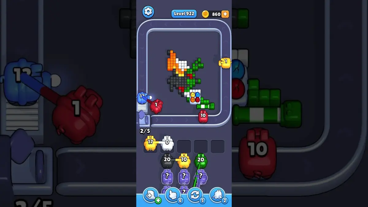 Pixel Flow Level 922 board preview