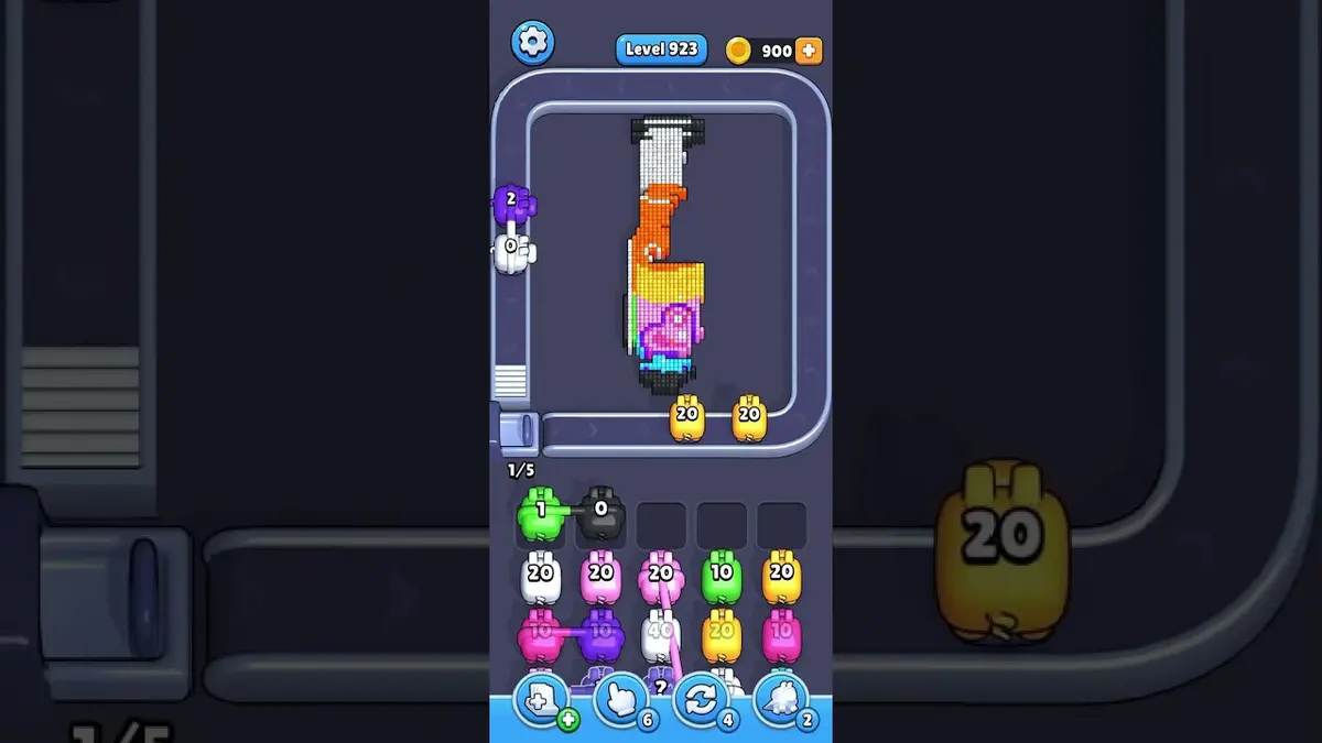 Pixel Flow Level 923 board preview
