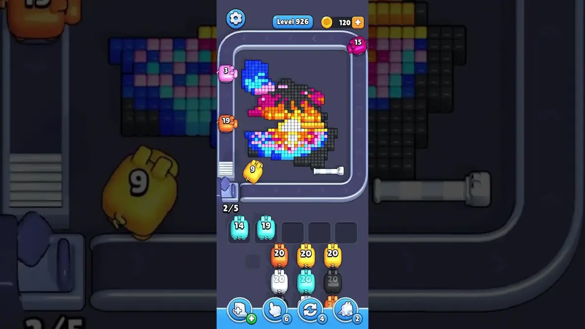 Pixel Flow Level 926 board preview