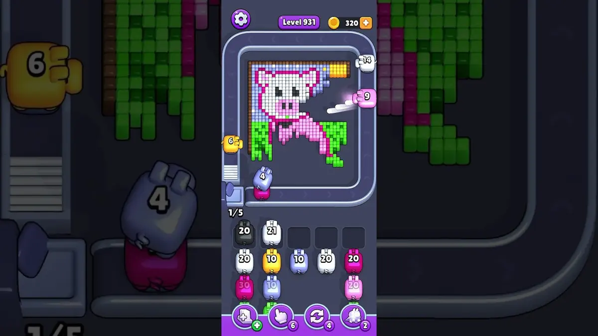Pixel Flow Level 931 board preview