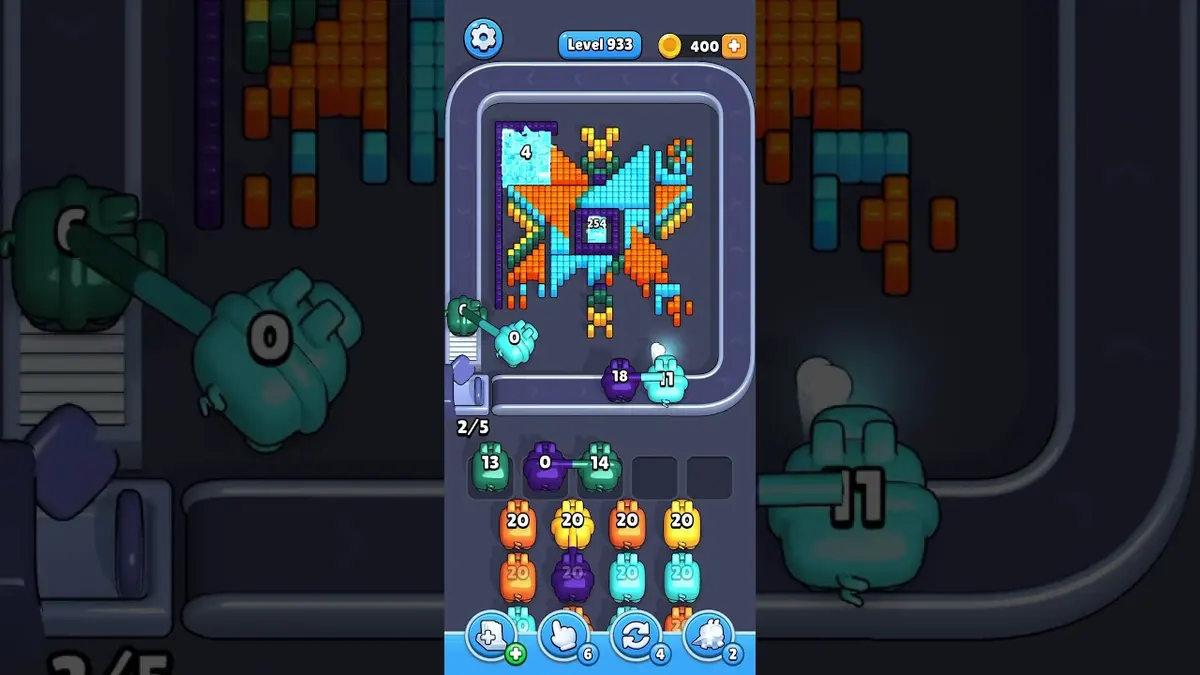 Pixel Flow Level 933 board preview