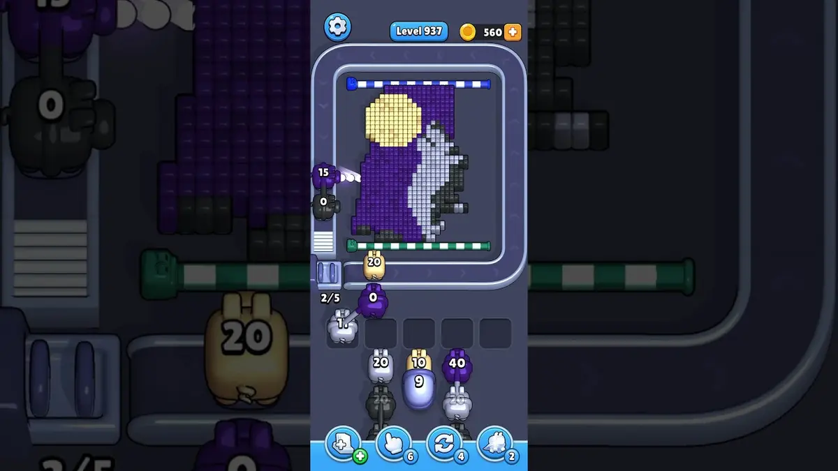 Pixel Flow Level 937 board preview