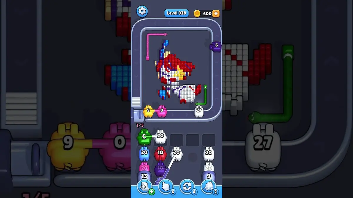 Pixel Flow Level 938 board preview