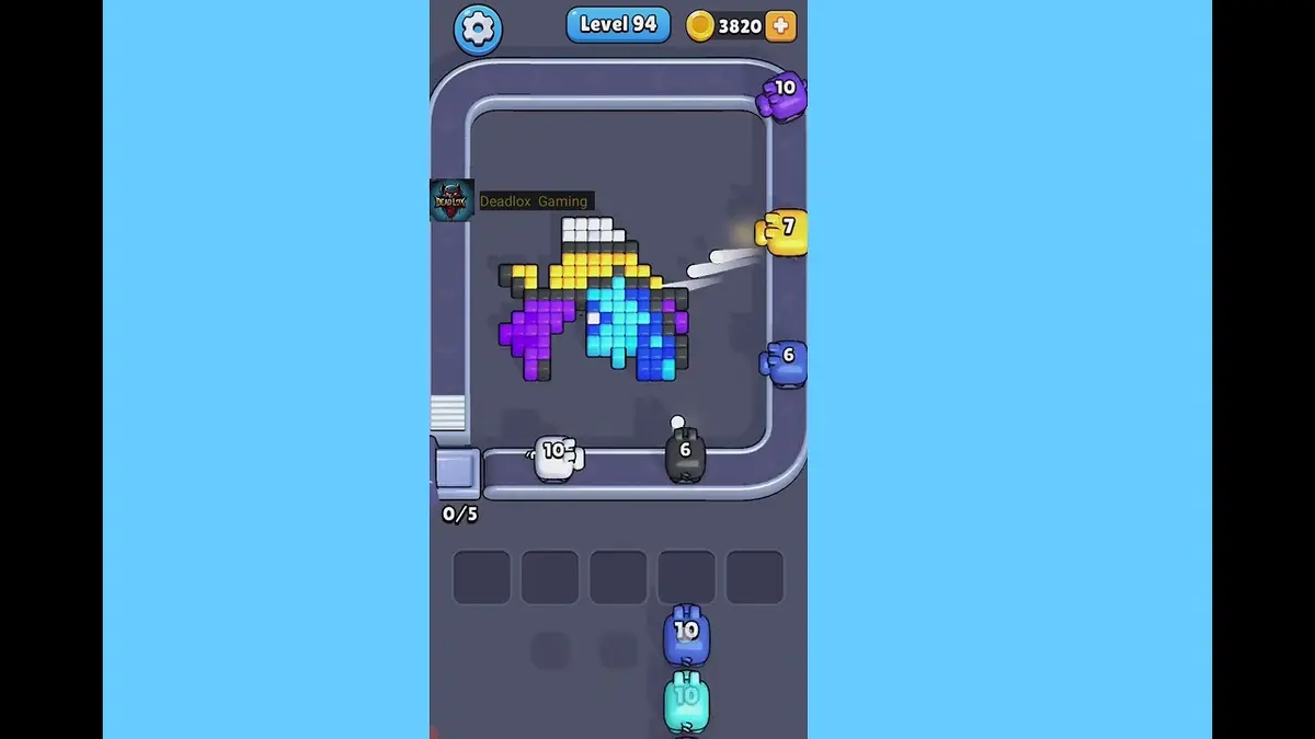 Pixel Flow Level 94 board preview