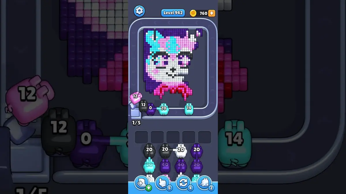 Pixel Flow Level 942 board preview