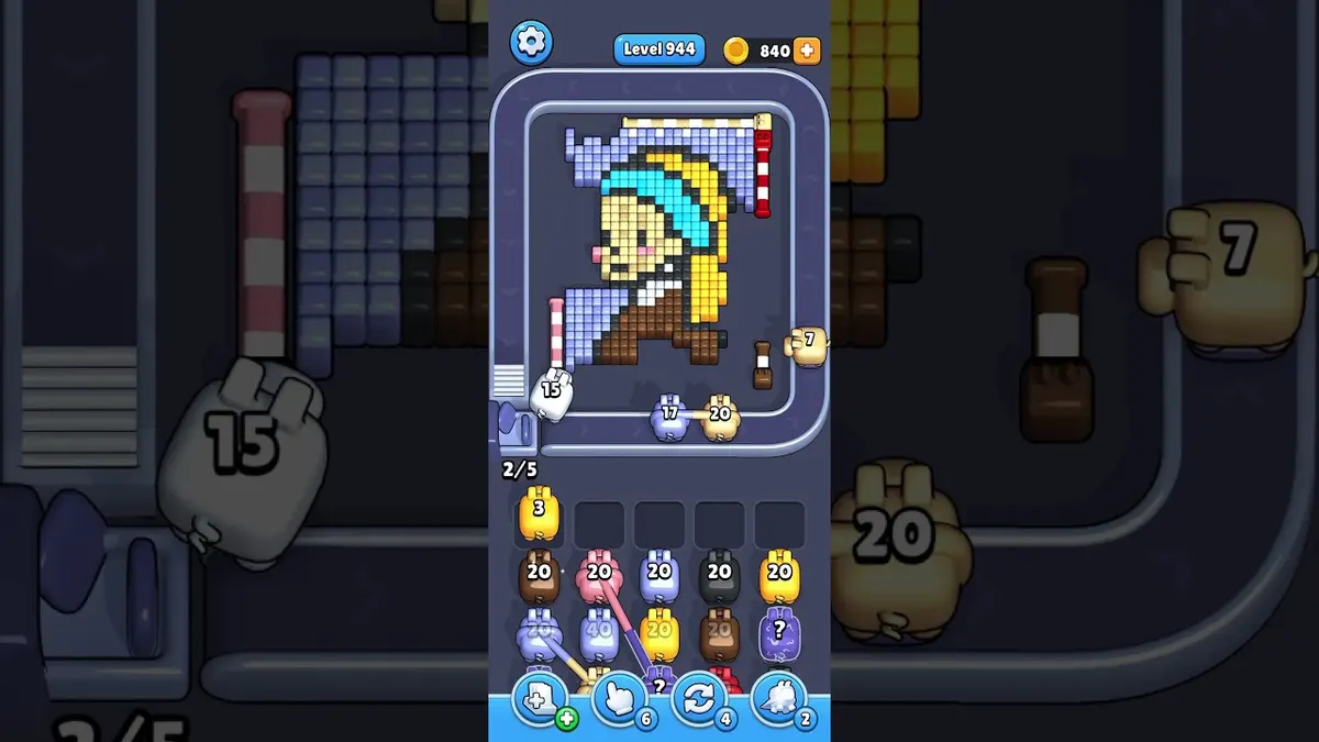 Pixel Flow Level 944 board preview