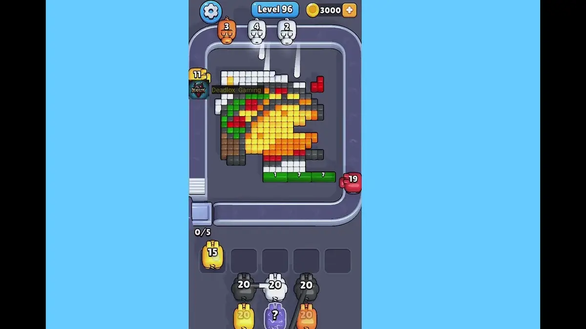 Pixel Flow Level 96 board preview