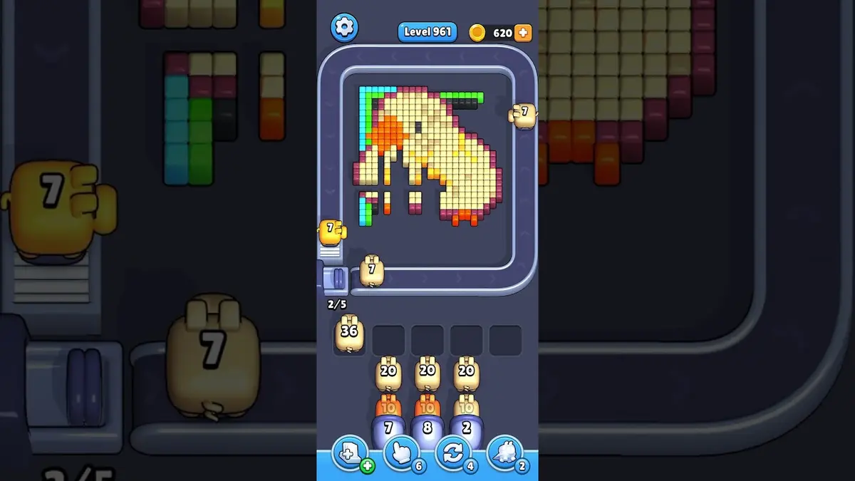 Pixel Flow Level 961 board preview