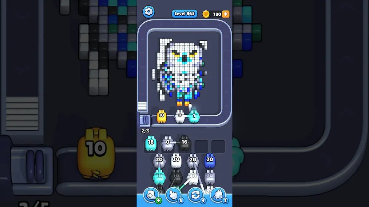 Pixel Flow Level 965 board preview
