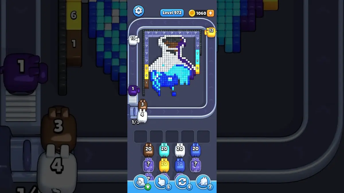 Pixel Flow Level 972 board preview