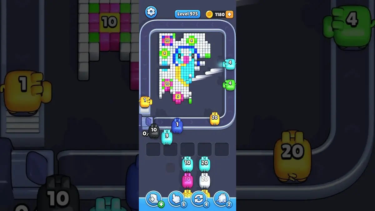 Pixel Flow Level 975 preview