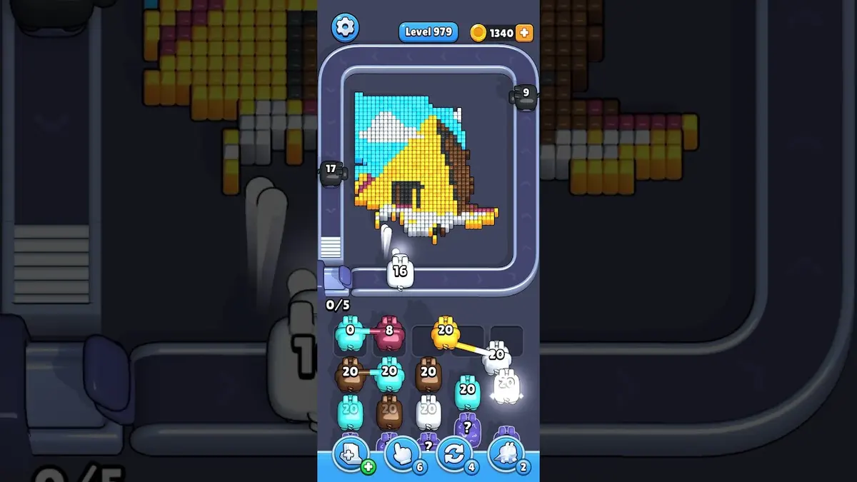 Pixel Flow Level 979 preview