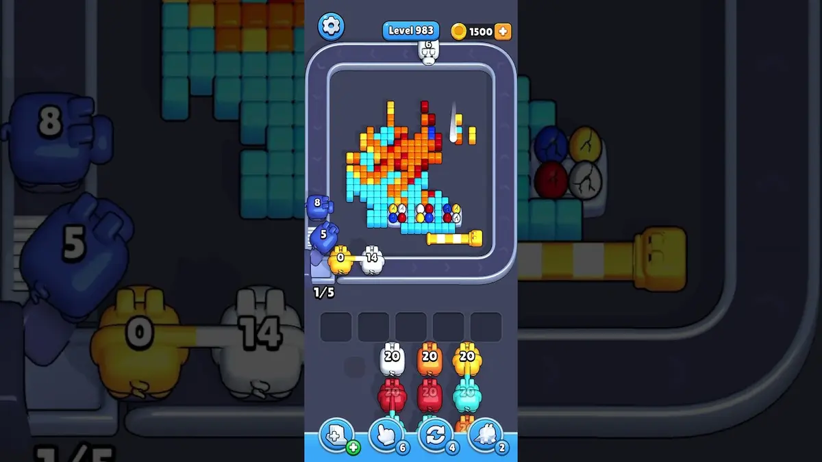 Pixel Flow Level 983 board preview