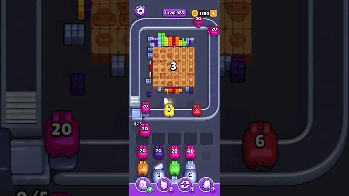Pixel Flow Level 985 board preview