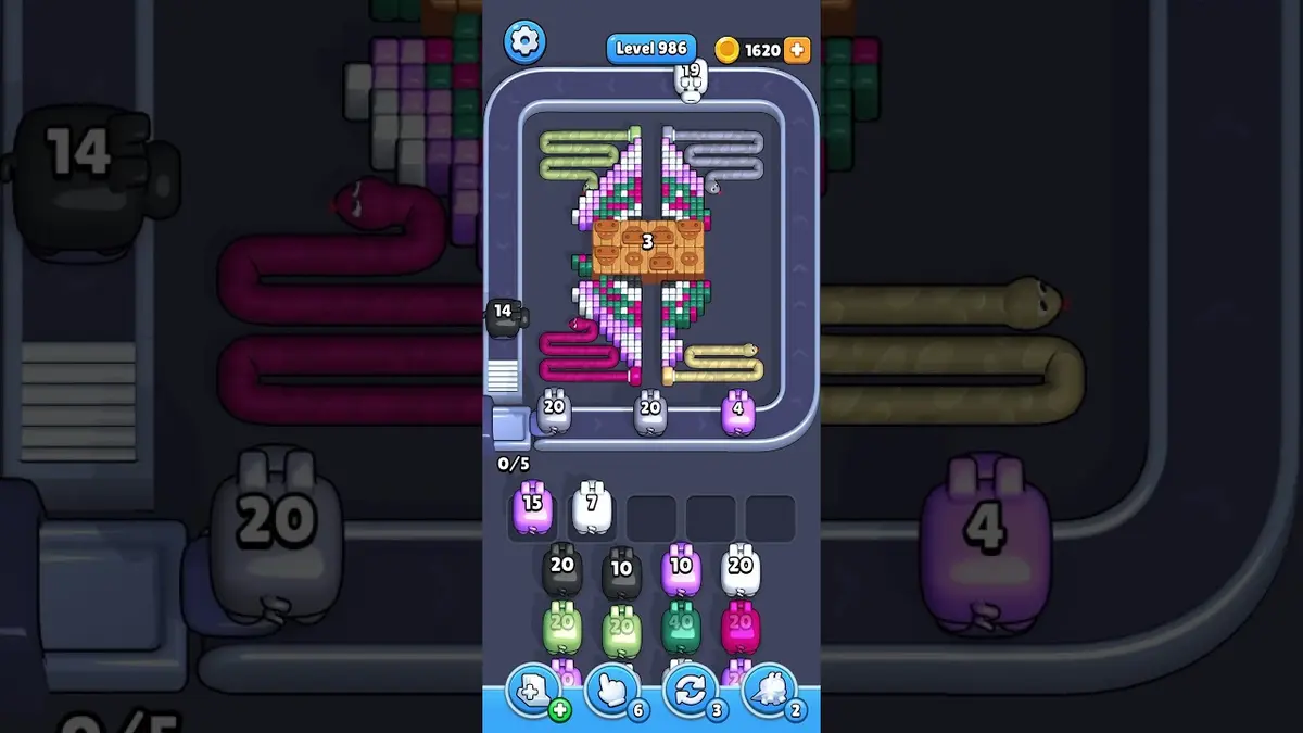 Pixel Flow Level 986 board preview