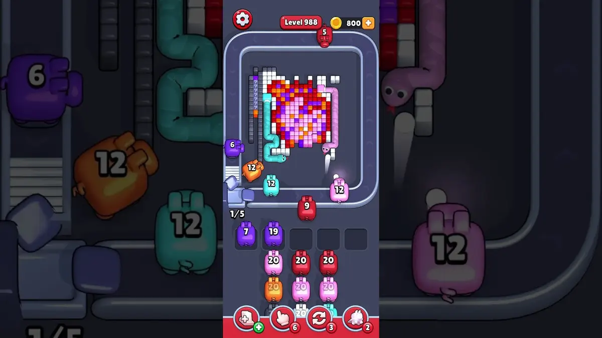Pixel Flow Level 988 board preview