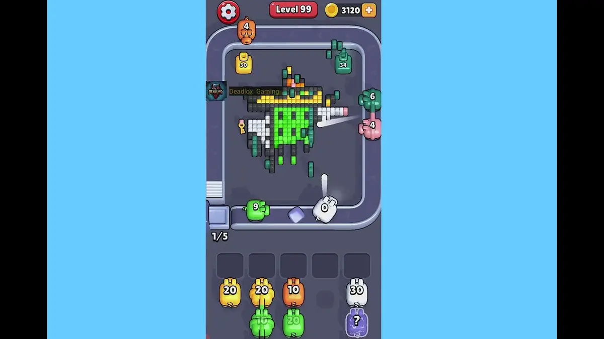 Pixel Flow Level 99 board preview