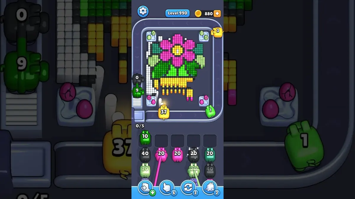 Pixel Flow Level 990 preview