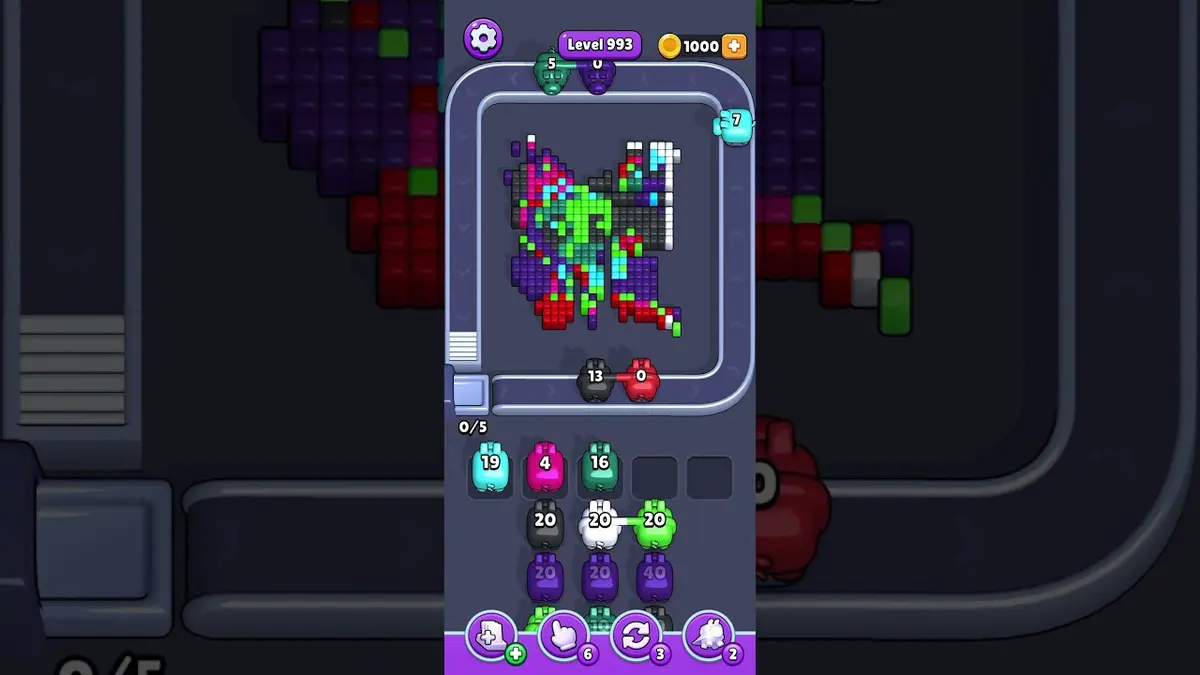 Pixel Flow Level 993 board preview