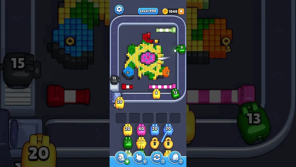 Pixel Flow Level 994 board preview