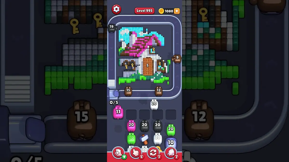 Pixel Flow Level 995 board preview