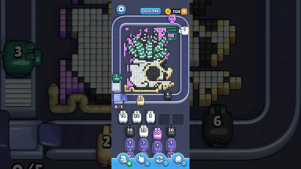 Pixel Flow Level 996 board preview