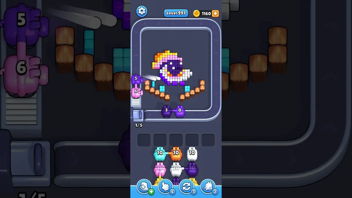 Pixel Flow Level 997 board preview