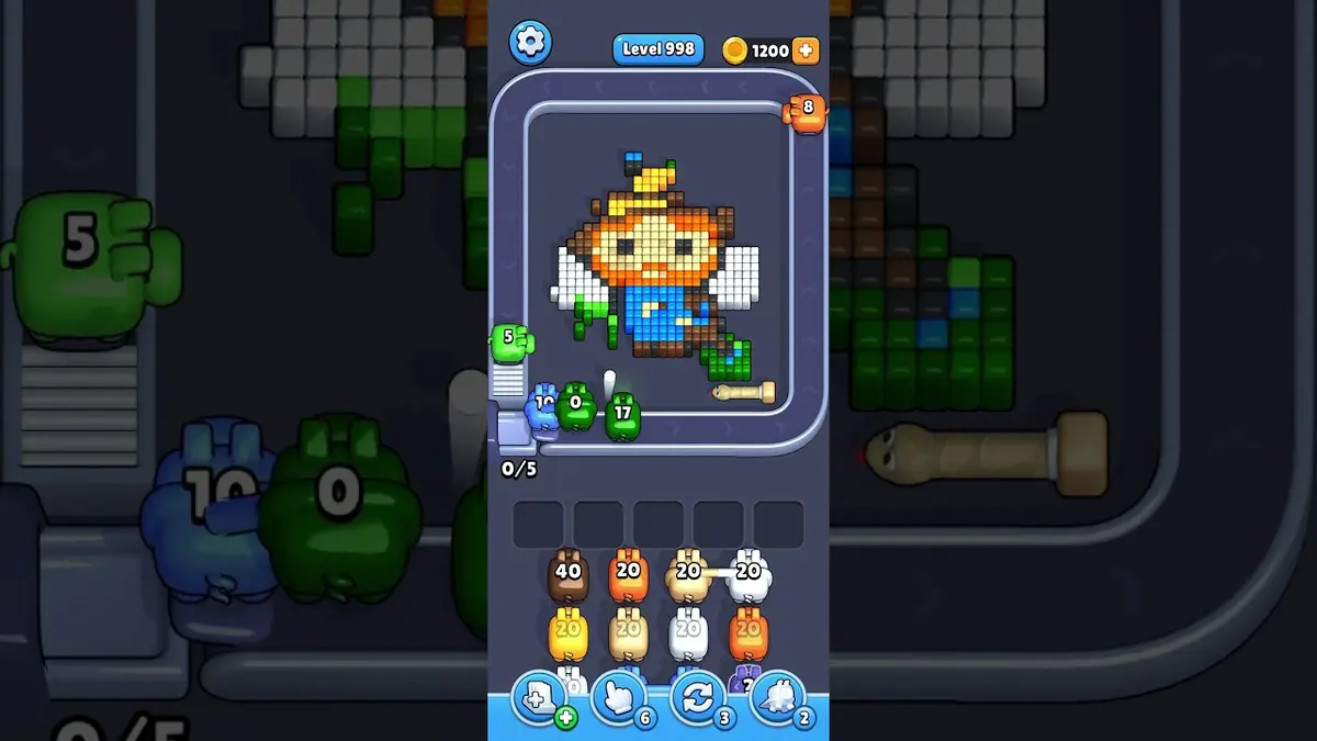 Pixel Flow Level 998 board preview
