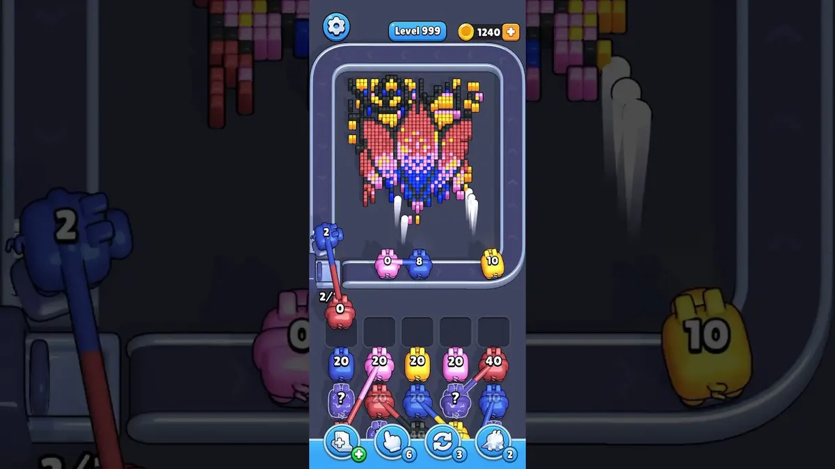 Pixel Flow Level 999 board preview
