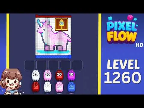 Pixel Flow Level 1260 board preview