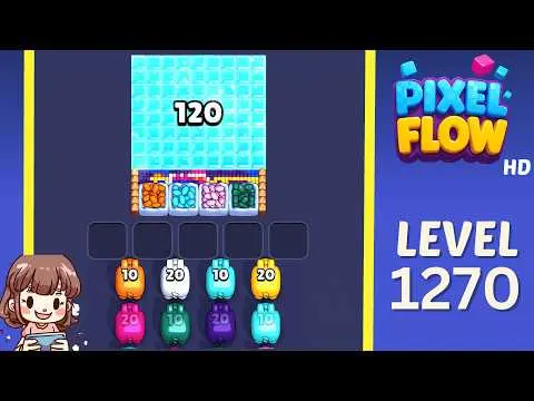 Pixel Flow Level 1270 board preview